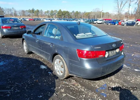 2010 Hyundai Sonata Gls z USA, uszkodzony, nr VIN 5NPET4AC8AH619415